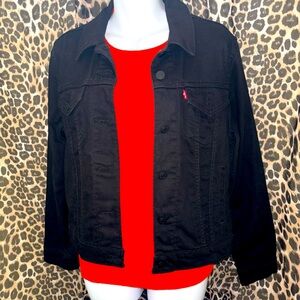 Levi’s Ladies black denim jacket